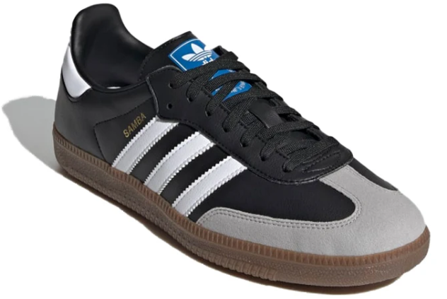 adidas Samba Vegan 'Black White Brown' H01878